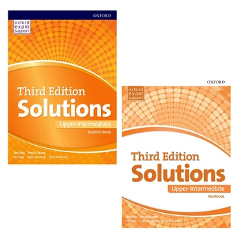 Комплект підручників Solutions 3rd edition Upper-Intermediate (Student's Book + Workbook)