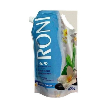 Крем-мило RoNi Tropical Dreams з гліцерином, дой-пак, 900 г