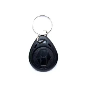 Чип-брелок RFID, 125kHz (только чтение) EM4100/TK4100, 34х29х5мм, Black