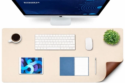 Ігрова поверхня Desk Mat Ultra Slim 900x400x18 мм Beige/Brown