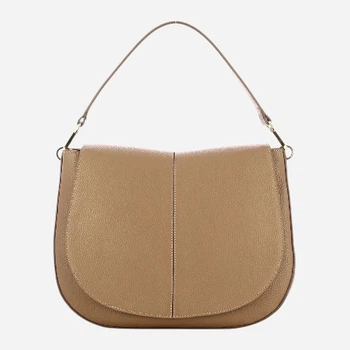 Torebka crossbody damska ze skóry naturalnej Iuntoo Dorica 13184 2AM Brązowa (800070358107)