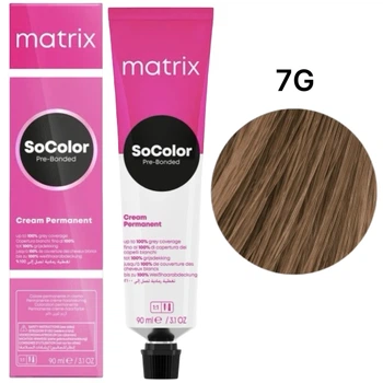 Стійка крем-фарба Matrix SoColor Pre-Bonded 7G 90 мл