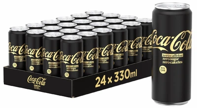 Набір 24 штуки газований напій Coca-cola Zero без цукру без кофеїну банка 24x 330ml