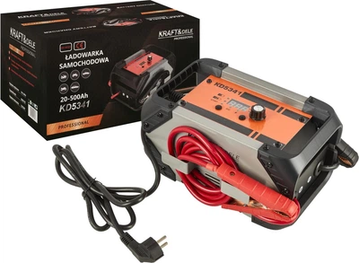 Зарядное устройство для аккумуляторов с пуском 20-500Ah 12/24V 60A KD5341