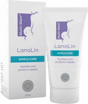 Мазь для сосків Multi-Mam Lanolin 100% ланолін 30 мл (8714207810301)