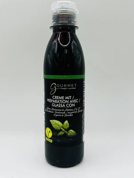 Соус бальзамічний GOURMET Balsamico Glaze з базиліком 250 мл