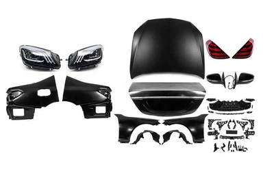 Комплект рестайлинга в W222 (без бамперов) для Mercedes S-сlass W221 2005-2013 гг