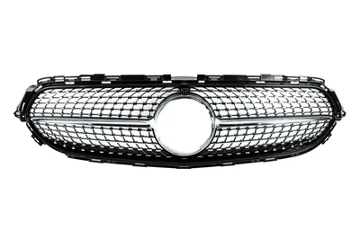 Передня решітка Diamond Silver (для Base, 2020-2023) для Mercedes E-class W213 рр
