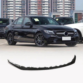 Передний Лип V2 для C43 AMG 2019-2021 Карбон для Mercedes C-сlass W205