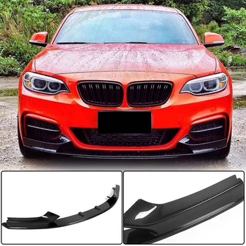 Передний Лип-Спойлер V3 для F22/23 M-Sport, Карбон для BMW 2 серия F22/F23 2014-2021 гг