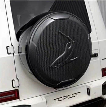 Накладка на запасное колесо Topcar-Style (Карбон) для Mercedes G сlass W463 1990-2018 гг