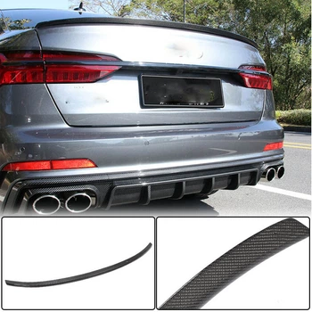Спойлер V3 (для Sedan, Карбон) для Ауди A6 C8 2018–2025 гг