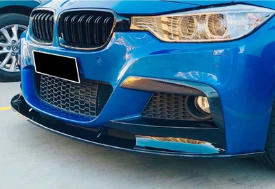 Передний лип-спойлер DPT (для M Performance, черный глянец) для BMW 3 серия F30/F31 2012-2019 гг