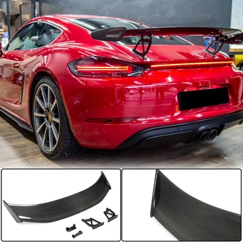 Спойлер (для GT4 Coupe, Карбон) для Porsche Boxster/Cayman 982 (718) 2016- гг