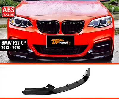 Передний Лип DPT V-1 (Для M Performance, Черный Глянец) для BMW 2 серия F22/F23 2014-2021 гг