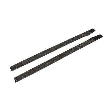 Боковые Пороги V1 (для C43/C63 AMG 2015-2019, Карбон) для Mercedes C-сlass W205