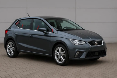 Окантовка окон нержавейка (4 шт) для Seat Ibiza 2017- гг