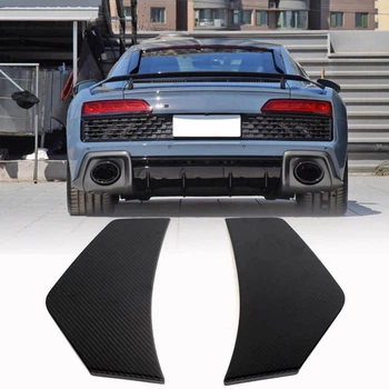 Сплиттеры заднего бампера (для Spyder 2020-2026, Карбон) для Ауди R8 2015- гг