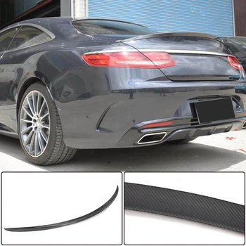 Спойлер V1 (купе, Карбон) для Mercedes S-class C217 Coupe 2014-2020 гг
