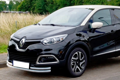 Передняя защита ST085 Нержавейка для Renault Captur 2013-2019 гг