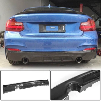 Задний диффузор V1 для F22/F23 M-Sport, Карбон для BMW 2 серия F22/F23 2014-2021 гг