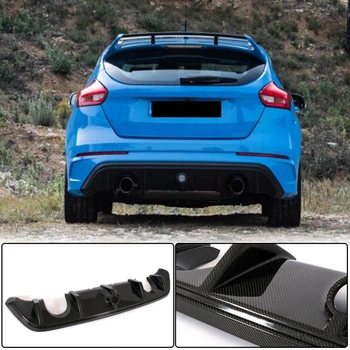 Диффузор заднего бампера (для RS 2015-2017, Карбон) для Ford Focus III