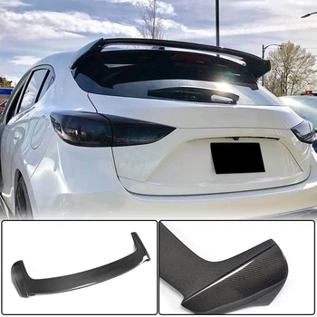 Спойлер V1 (HB, Карбон) для Mazda 3 2013-2019 гг