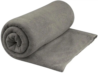 Полотенце Sea To Summit Tek Towel XL быстросохнущее махровое для путешествий и кемпинга Black beluga