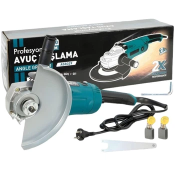 Сетевая угловая шлифмашина 230 мм ASSUR ASR329/МК 2200W в коробке