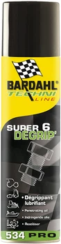 Жидкий ключ-аэрозоль BARDAHL Super 6 Degrip 600 мл (5342)
