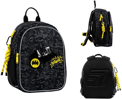 Рюкзак дошкольный Kite Kids DC Batman 31x23x13 см 9 л Черный (DC26-2735XS)