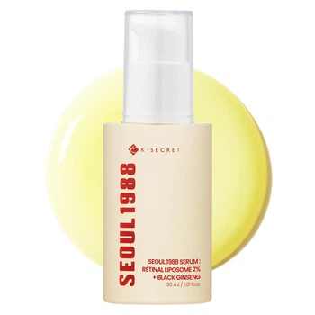 Антивозрастная сыворотка K-Secret Seoul 1988 1988 Serum Retinal Liposome 2% Black Ginseng с ретиналем 2% 30 мл