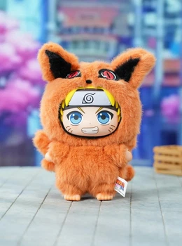 Мягкая игрушка Наруто в костюме Лабубу 17 см коллекционная Naruto (Китай)