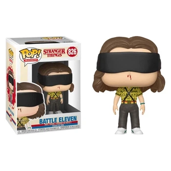 Фигурка Funko Pop 826 Фанко Поп Очень странные дела ОСД Одиннадцать с завязанными глазами Eleven Strange Things 10 см