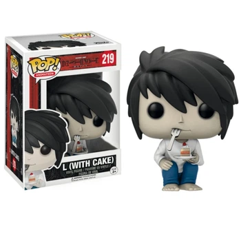 Фигурка Funko Pop Эл с тортом L (With Cake) №219 (10 см) | Hot Topic Exclusive | Фанко Поп Тетрадь смерти (Death Note) Аниме