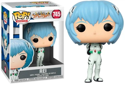 Коллекционная Фигурка Фанко поп Рэй Аянами Евангелион Funko Pop Rei Ayanami Evangelion 10 см