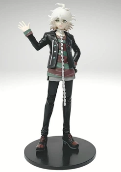Коллекционная анимефигурка Нагито Комаеда (Nagito Komaeda) из Danganronpa детализированная статуэтка персонажа 20 см.
