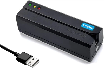Deftun MSR605X зчитувач-кодер магнітних карт USB, 3 доріжки