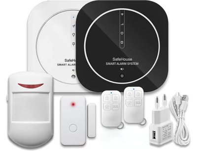 Интеллектуальная охранная система Tuya SH-013GW с поддержкой WiFi и GSM
