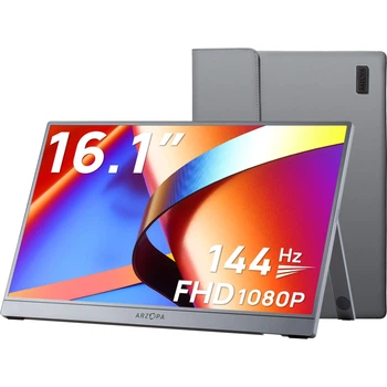 Портативный монитор Arzopa 16.1" Z1FC + Case Grey EU [157146]
