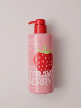 Парфумований лосьйон для тіла з дозатором Victoria’s Secret PINK Juicy Strawberry 355 мл