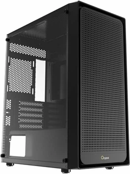 Корпус для ПК Ocypus Gamma C50 Tempered Glass (GAMMA-C50-BKG000XX-GL) Black mATX без БЖ