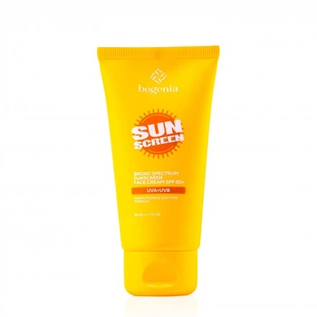 Солнцезащитный крем для лица Bogenia Sunscreeen Face Cream SPF50+ 50 мл (BG463)