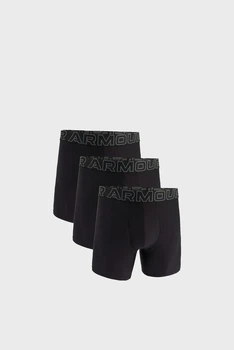 Чоловічі чорні боксери (3 шт) M UA Perf Tech 6in Under Armour S 1383878-001