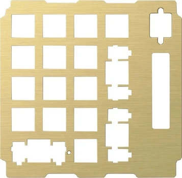 Nakładka Glorious GMMK Numpad Brass Switch Plate (GLO-ACC-NP-SP-B)