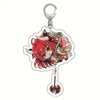 Аниме брелок акриловый "Рандеву с жизнью" / "Date A Live" Котори Ицука / Itsuka Kotori