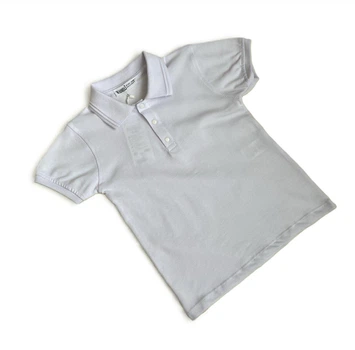 Футболка поло 071042 для хлопчика Wanelli Kids біла 122 см.