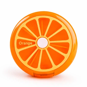 Органайзер для дорожных таблеток CG 4882-2 Lime Оранжевый