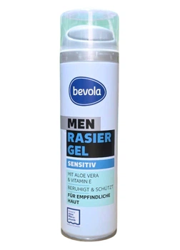 Гель для гоління Bevola Men Rasiergel Sensetive 200мл