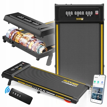 Бігова доріжка електрична Runner Athletix RAX9002 складна, Walking Pad 120 кг до 12 км/год